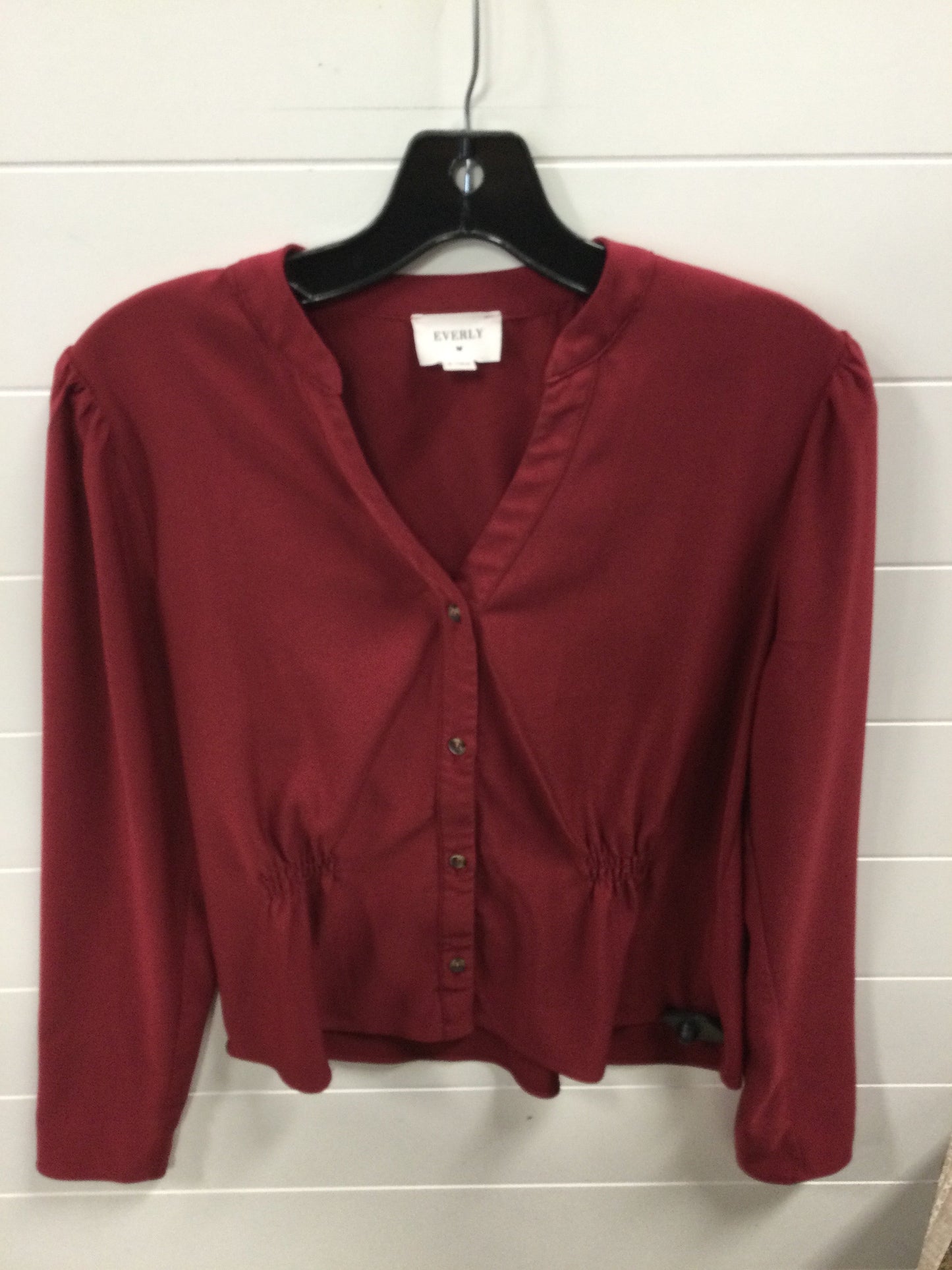 Top Ls By Everly In Red, Size:M