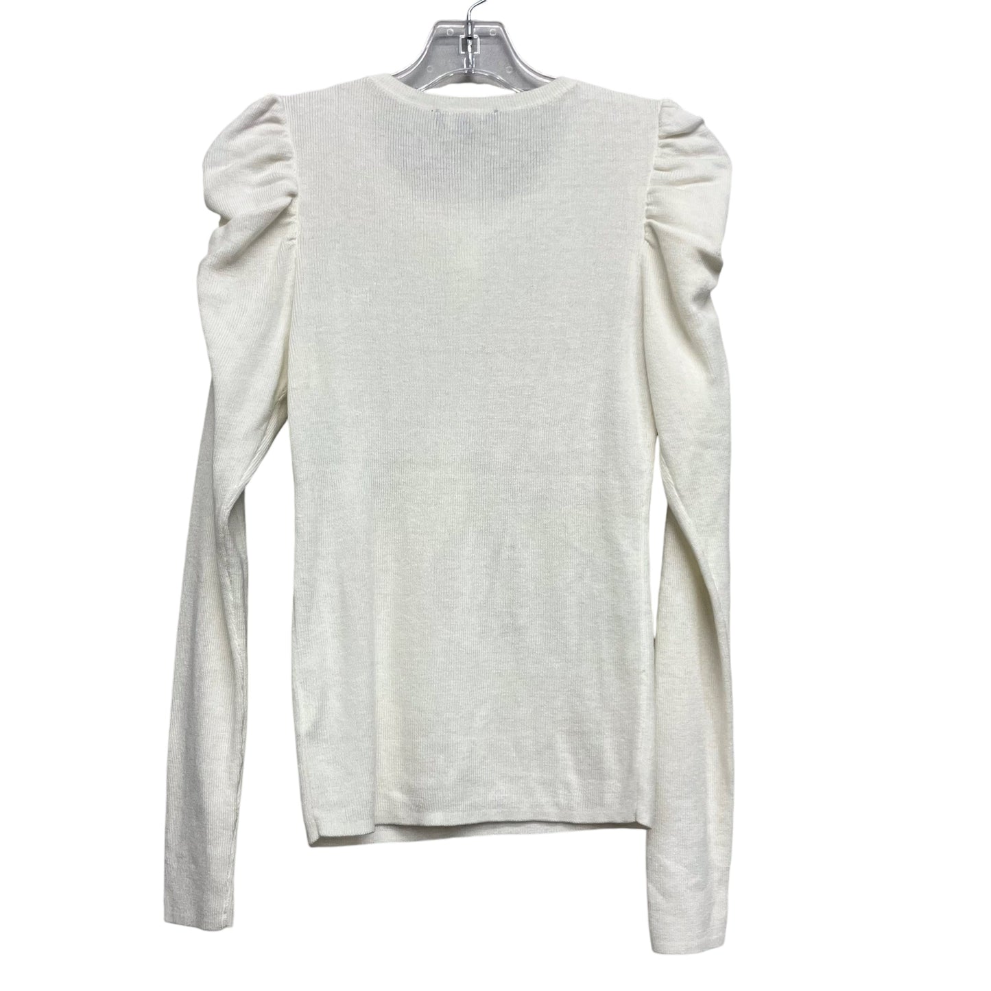 Top Ls By Express In Cream, Size:S