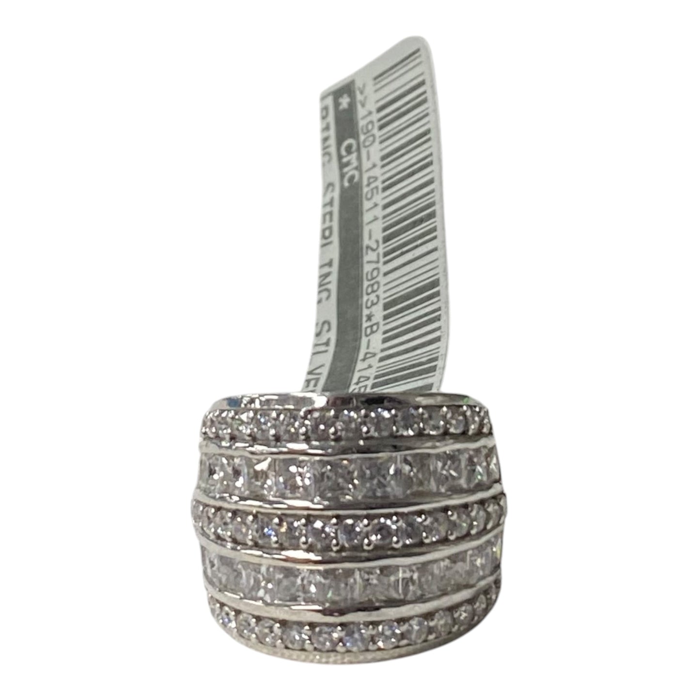 Ring Sterling Silver  In Silver size 7