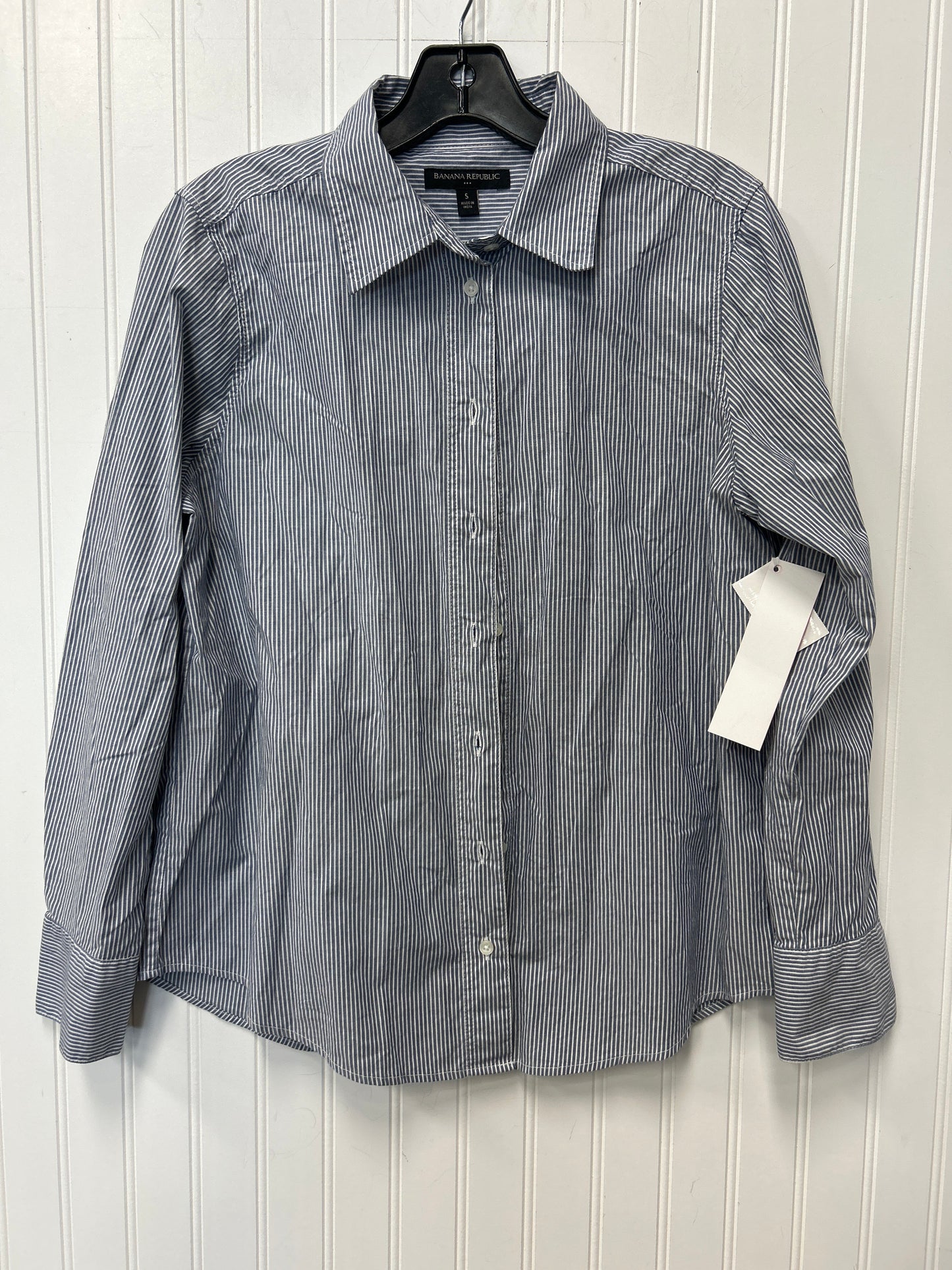 Top Ls By Banana Republic In Blue, Size:S