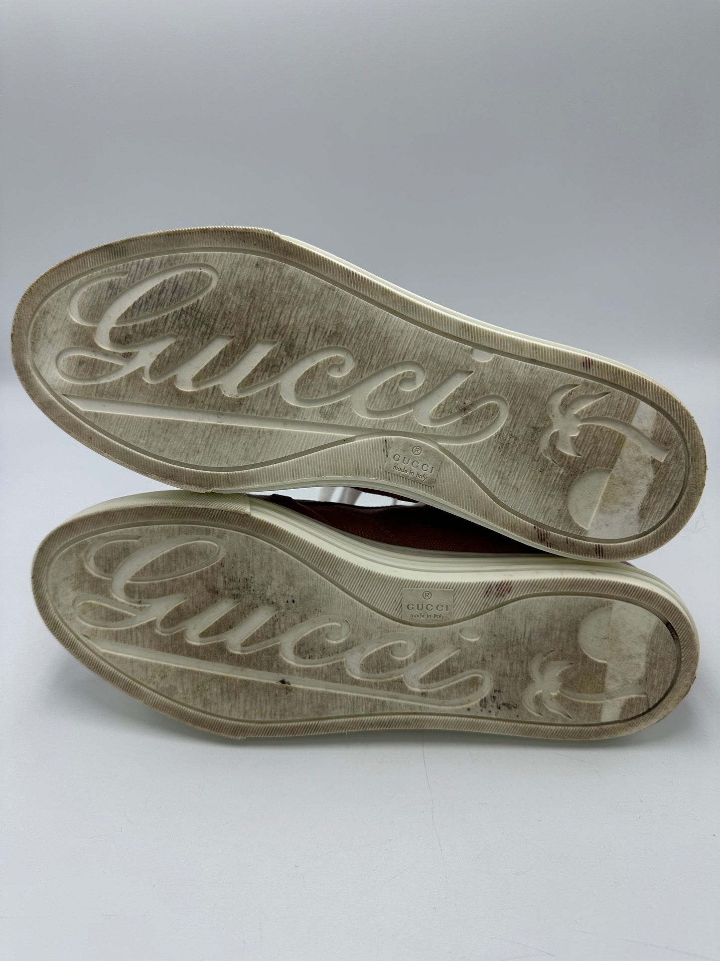 Gucci Miro Soft High Top Luxury Sneakers, Size: 6