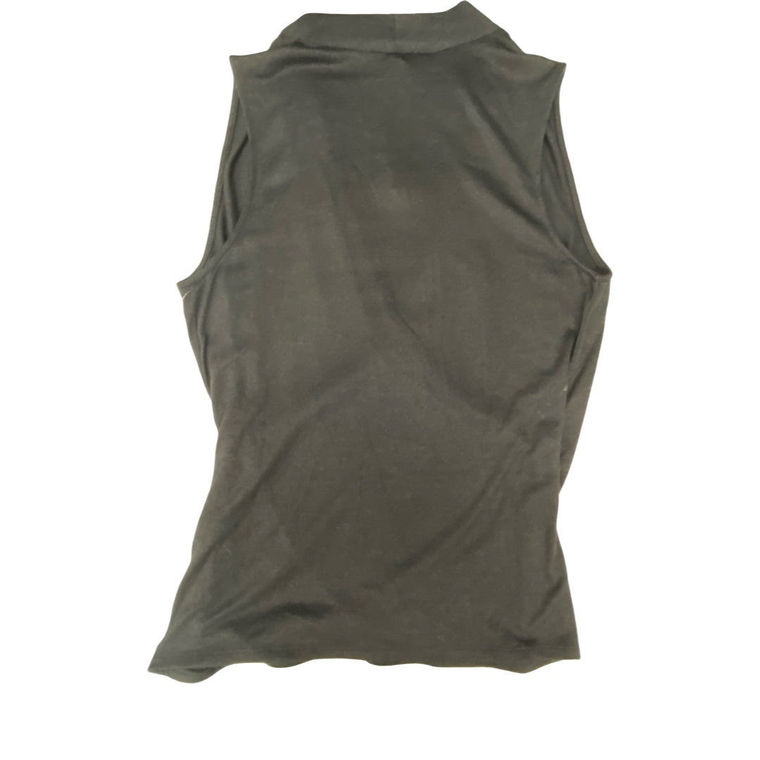 Top Sleeveless By 41 Hawthorn In Black, Size:L