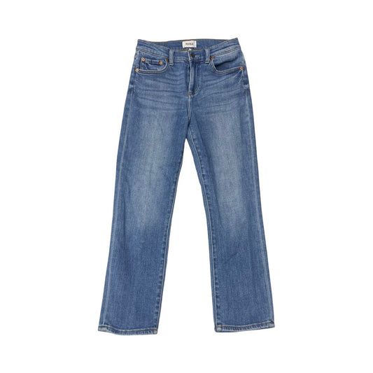 Jeans Straight By Pistola In Blue Denim, Size:4
