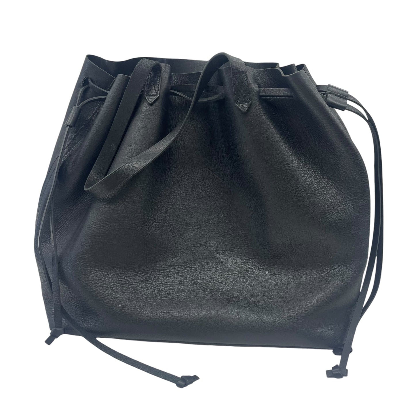 Tote Leather By Madewell In Black, Size:Large