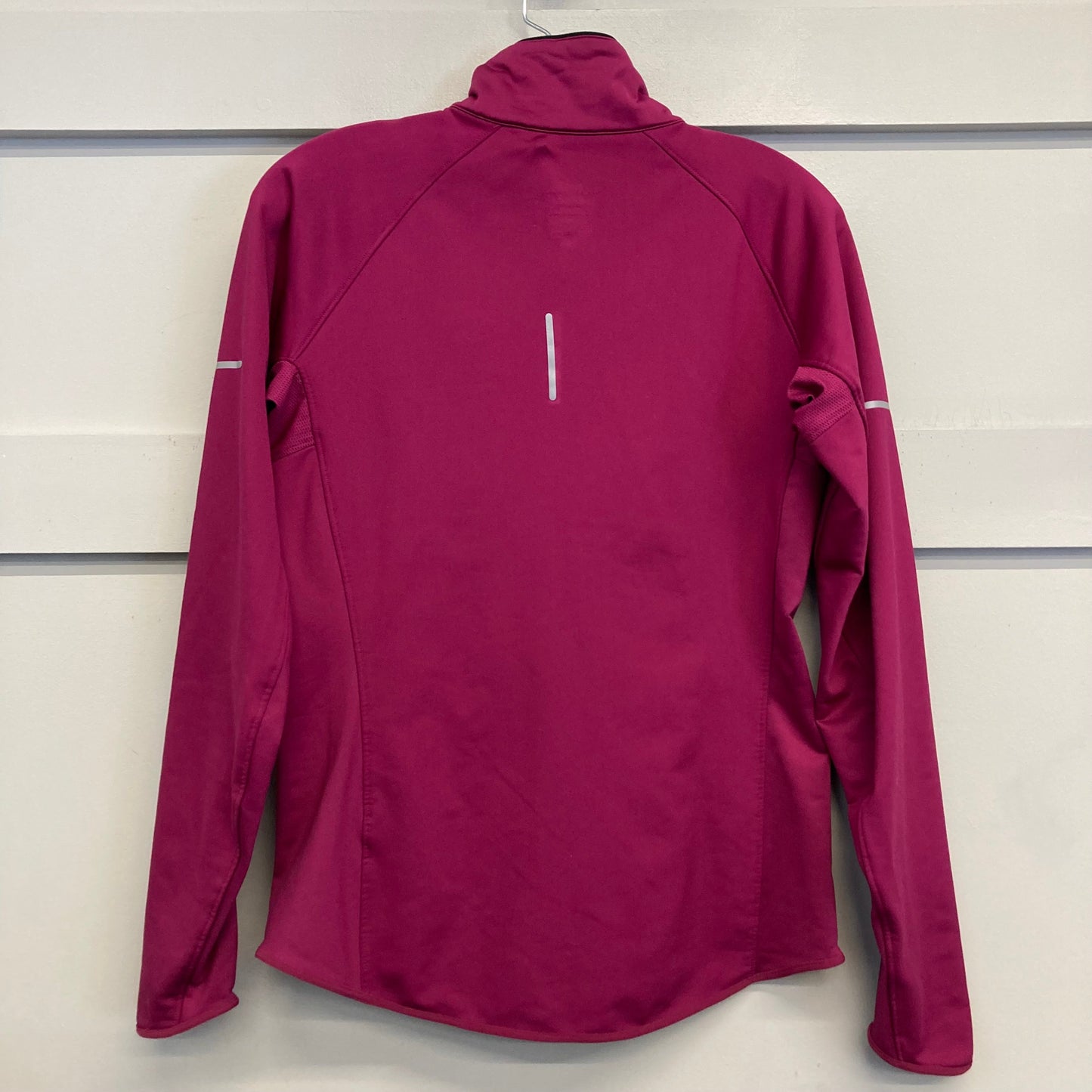 Athletic Jacket By Nike In Purple, Size:M