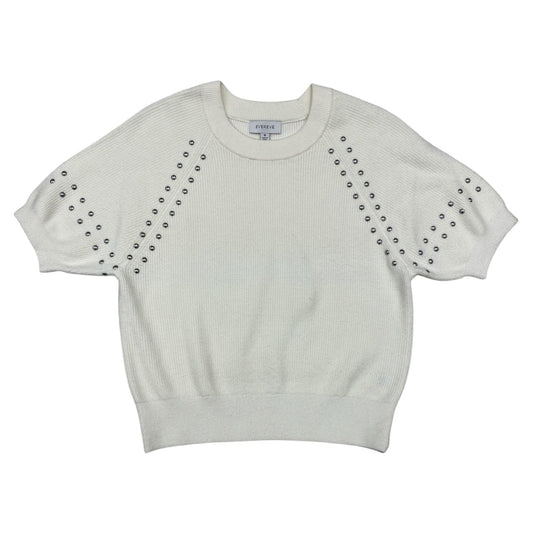 Sweater Ss By Evereve In White, Size:M