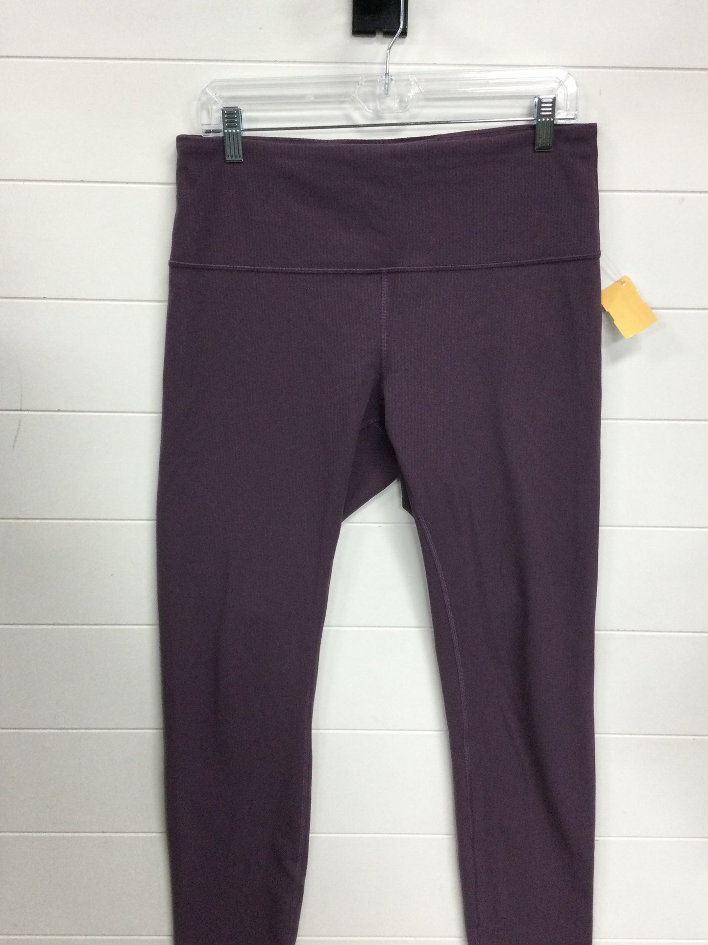 Athletic Leggings By Lululemon In Purple, Size:12