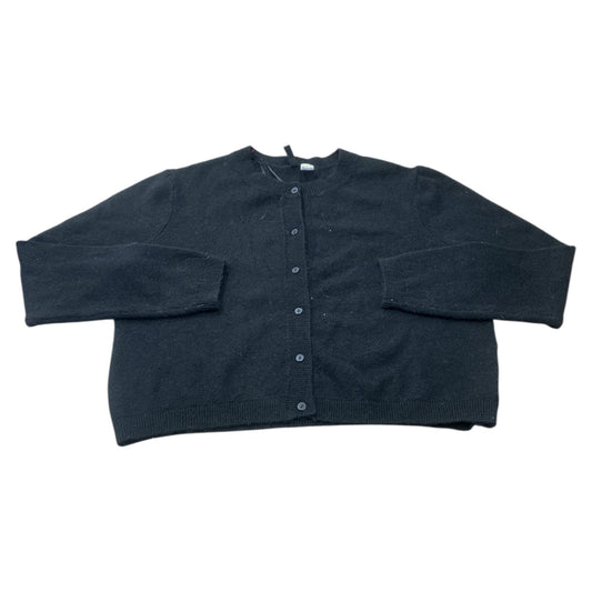 Sweater Cardigan By Divided In Black, Size:Xl