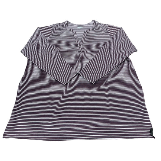 Top Ls By Duluth Trading In Striped Pattern, Size:2X