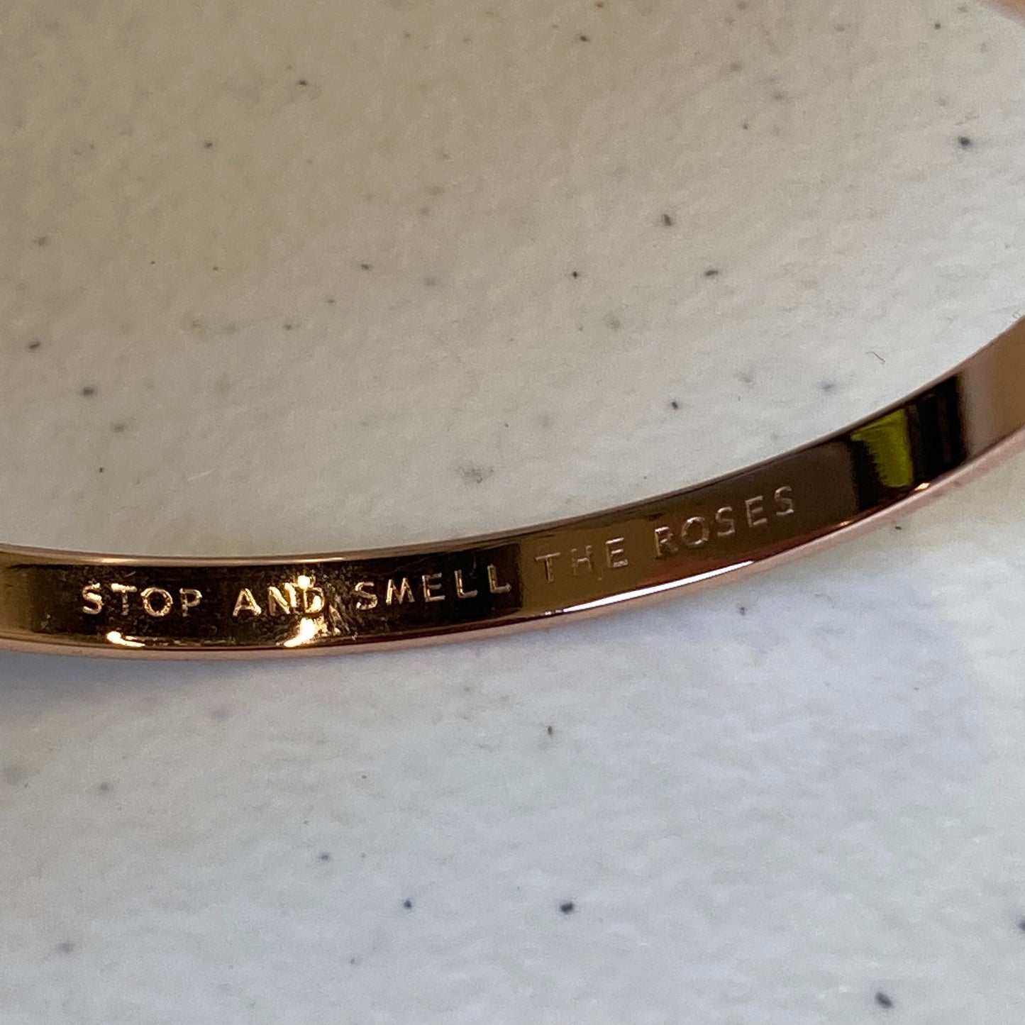 Bracelet Designer By Kate Spade In Rose Gold