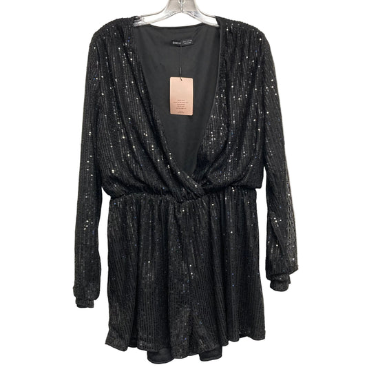 Romper By Shein In Black, Size:Xl
