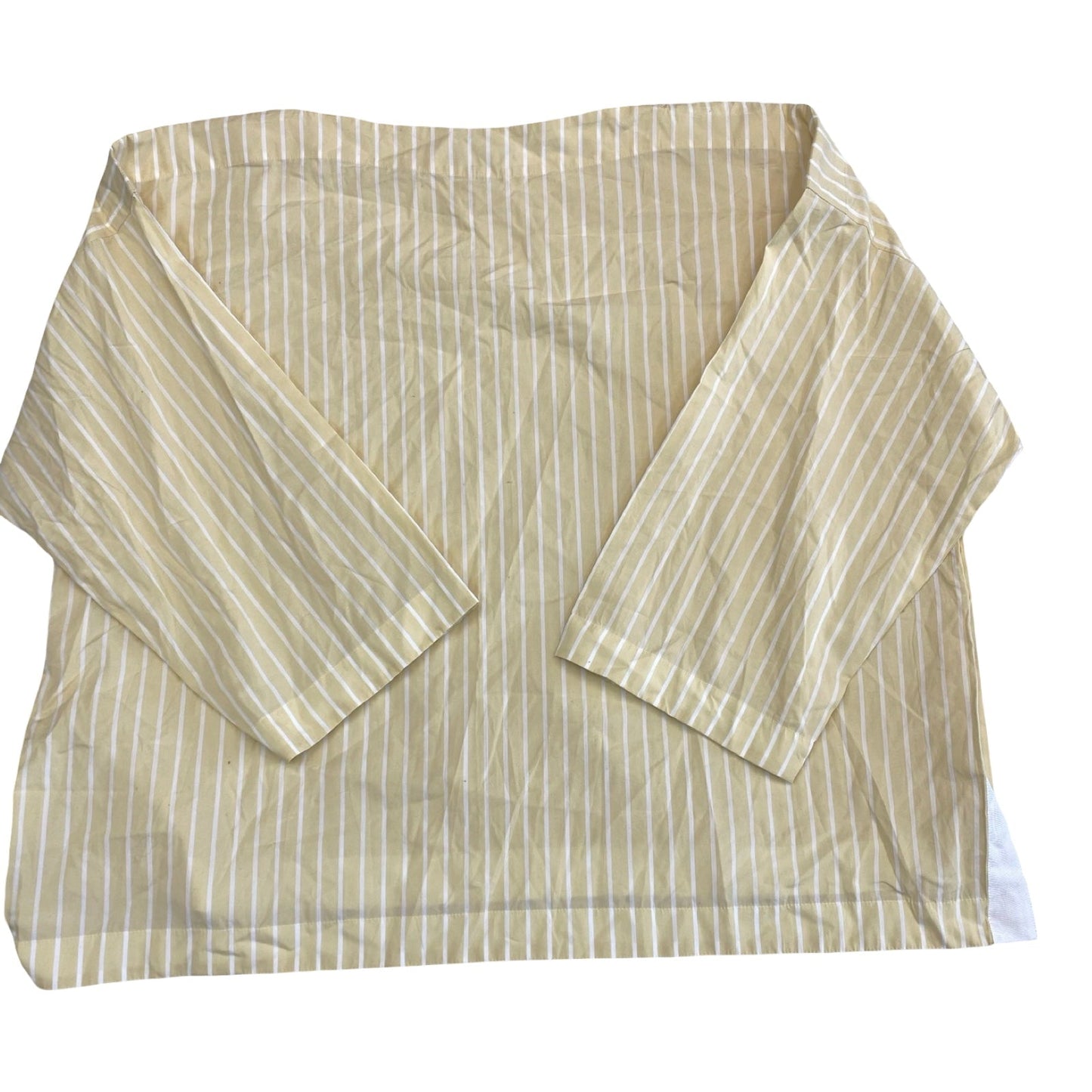 Top Ls By J. Crew In Yellow, Size:3X
