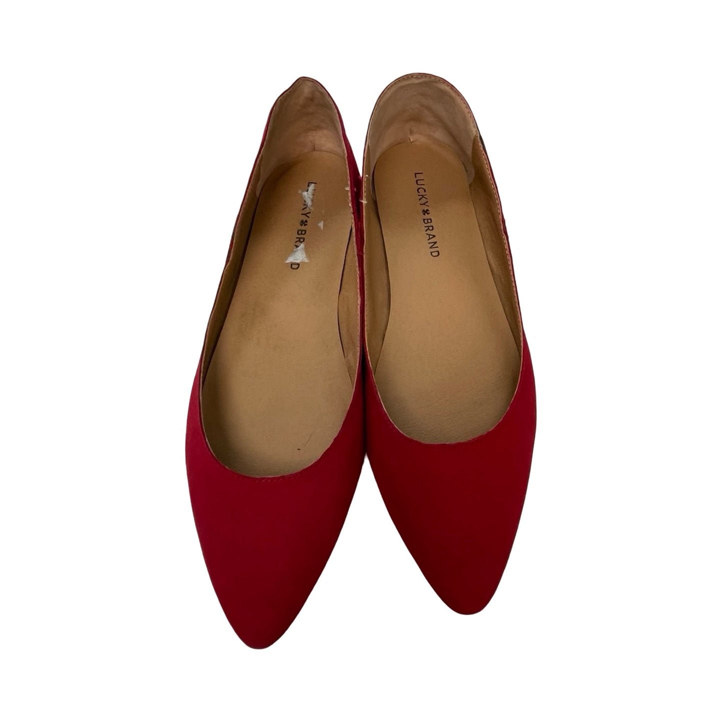 Shoes Flats By Lucky Brand In Red, Size:9