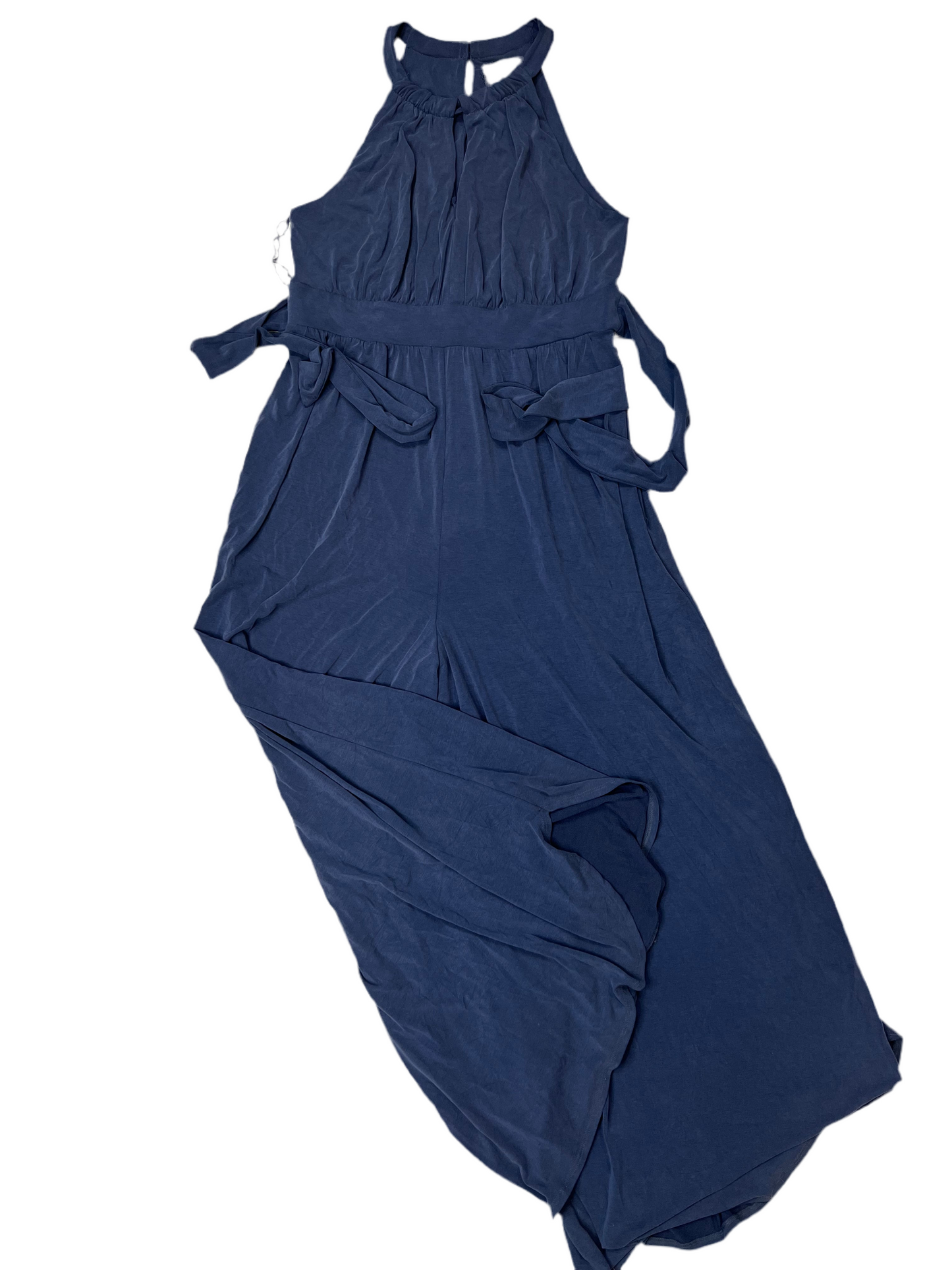 Blue Dress Casual Maxi Anthropologie, Size M