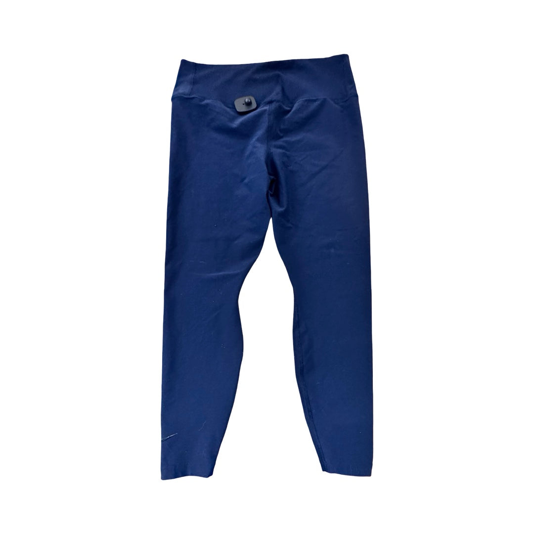Athletic Leggings By Nike In Navy, Size:1X