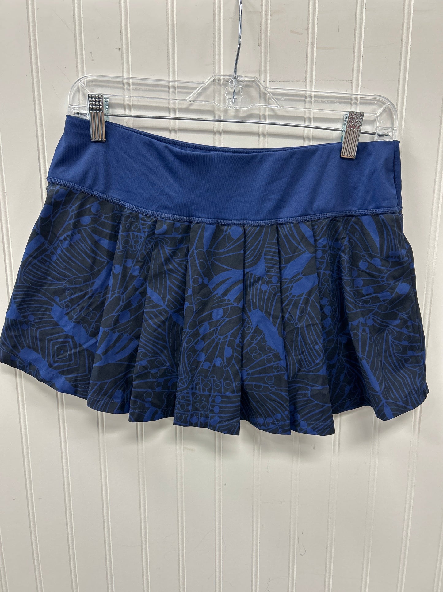 Athletic Skort By Asics In Navy, Size:M