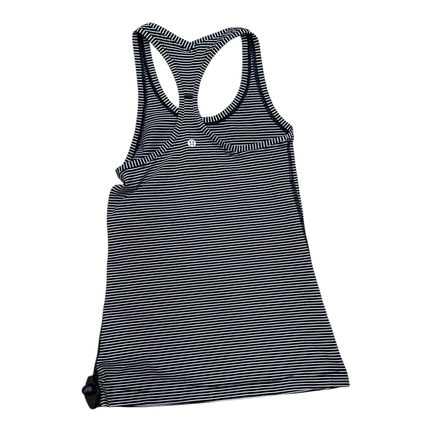 Athletic Tank Top By Lululemon In Striped Pattern, Size:S