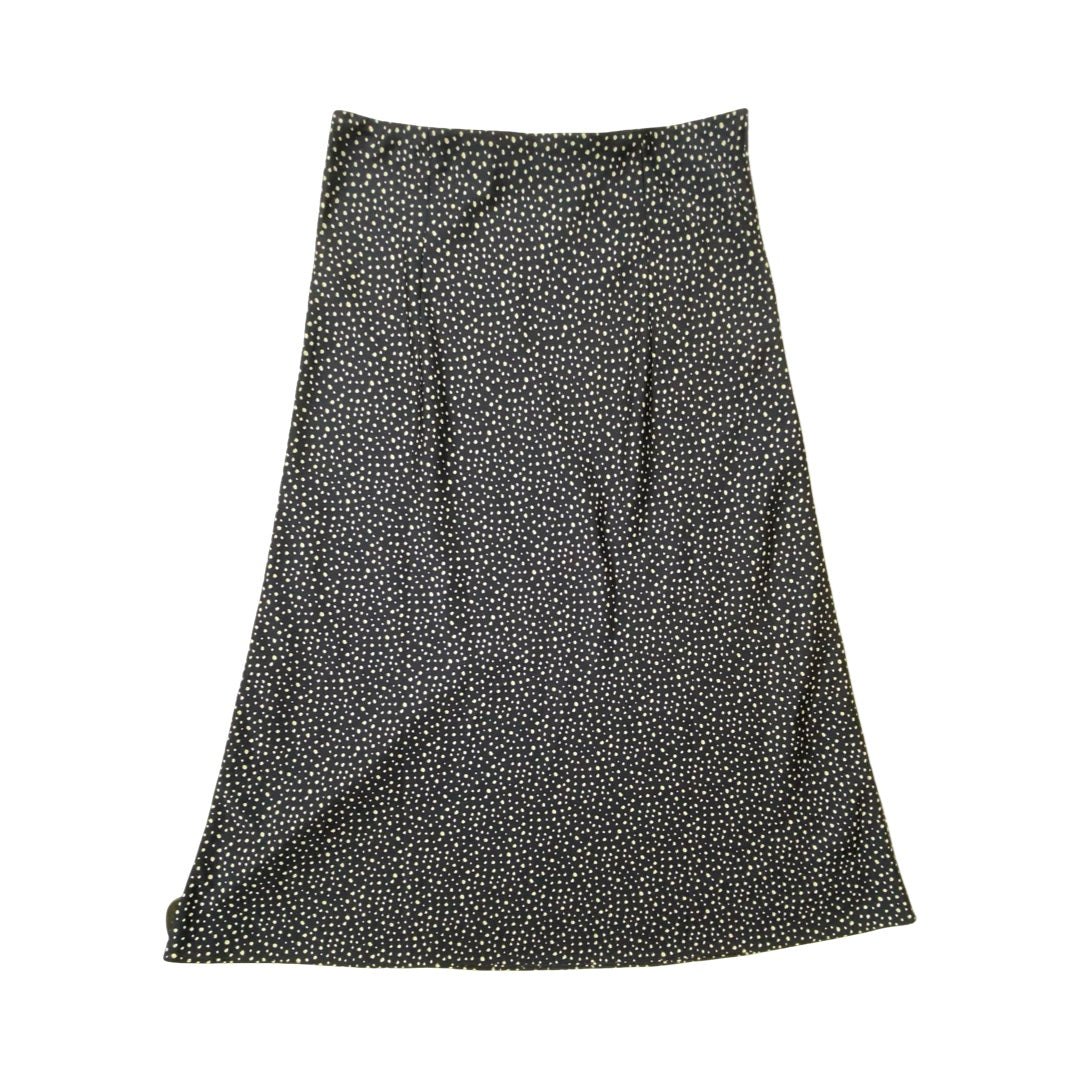 Skirt Midi By J. Crew In Blue & White, Size:S