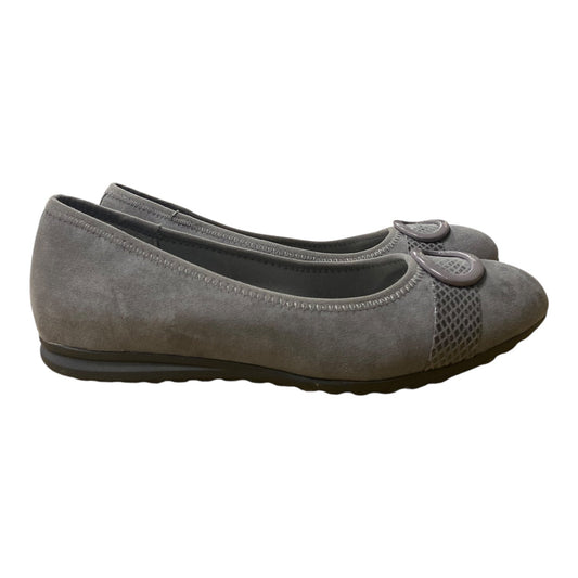 Shoes Flats By Karen Scott In Grey, Size:9