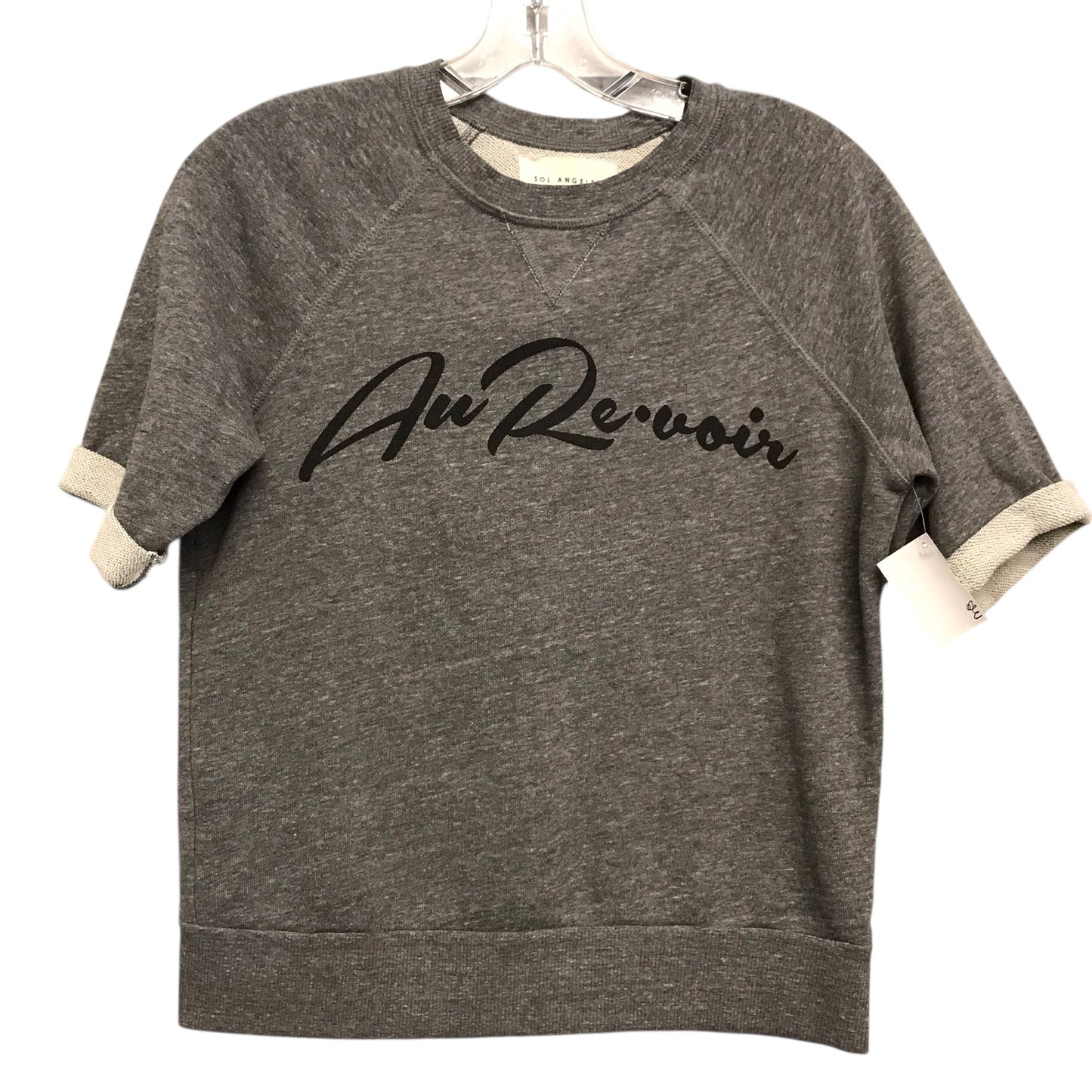 Sweatshirt Crewneck By Sol Angeles In Grey, Size:Xs