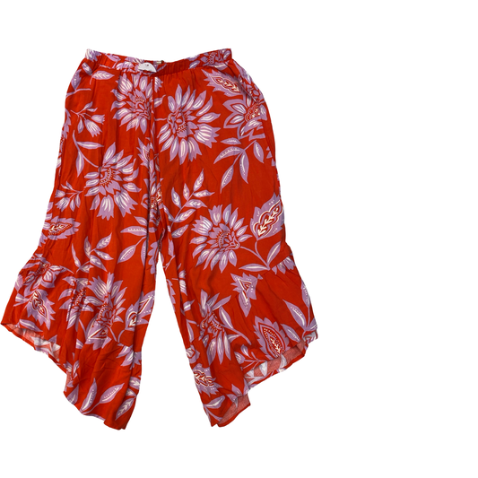 Pants Wide Leg By Easel In Multi, Size:2X