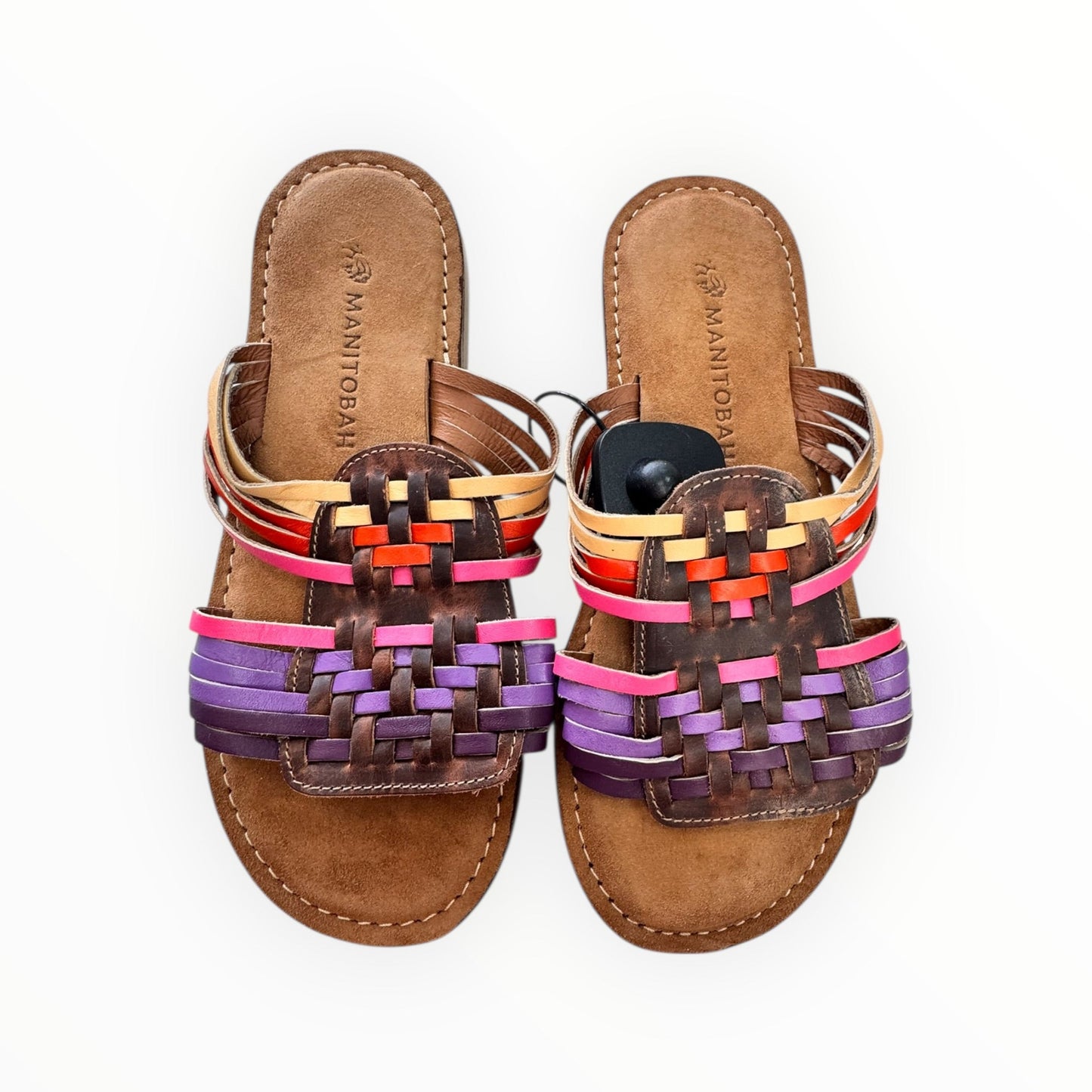 Sandals Flats By MANITOBAH In Multi, Size:8