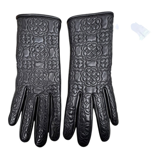 Gloves Designer By Kate Spade In Black