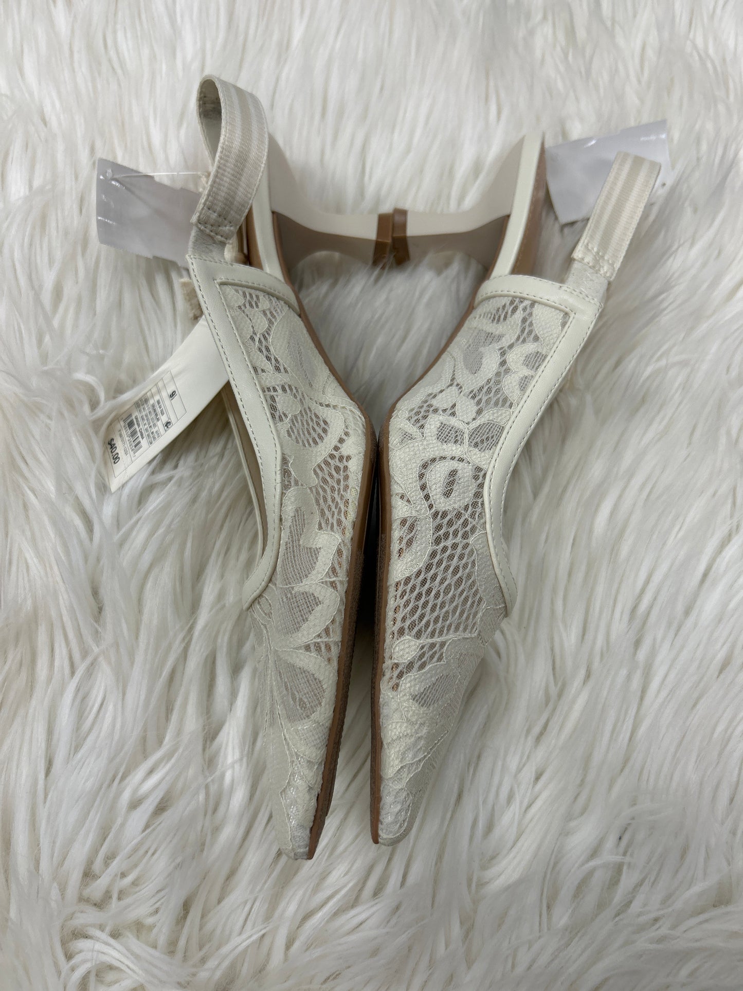 Shoes Heels Kitten By A New Day In Cream, Size:9.5