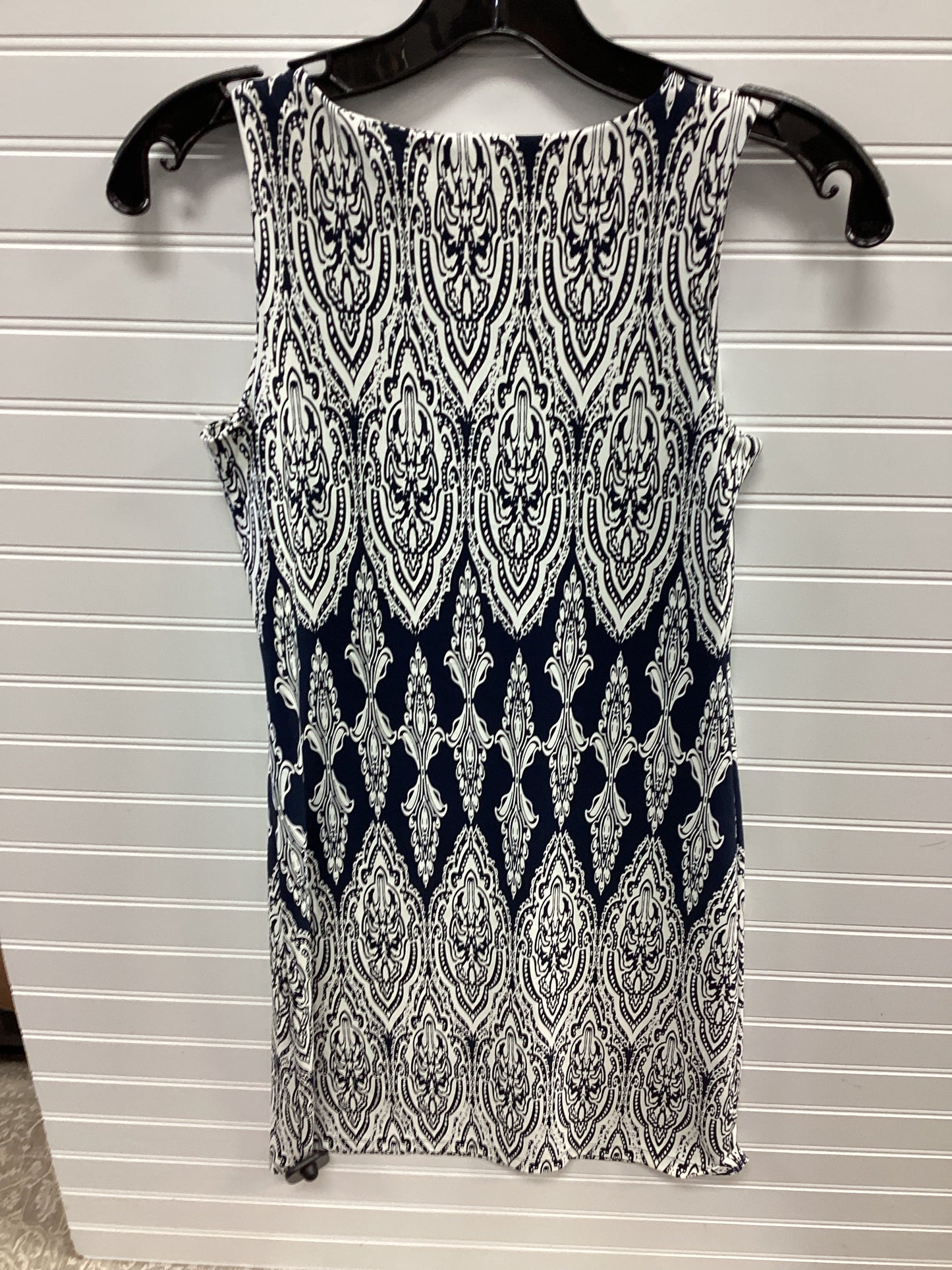 Dress Casual Short By Charter Club In Blue & White, Size:Sp