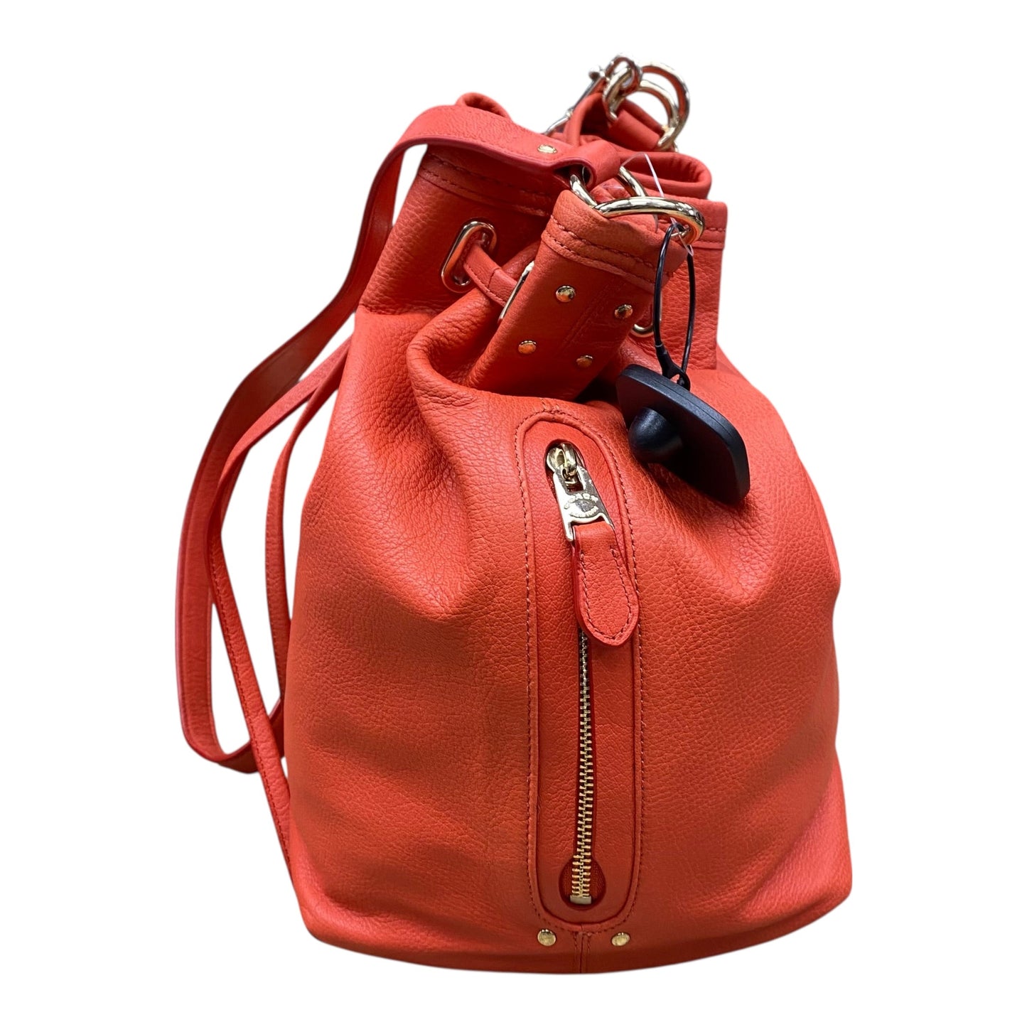 Tote Designer By Coach In Orange, Size:Large