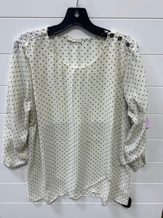 Top Ls By Maurices In Cream, Size:L