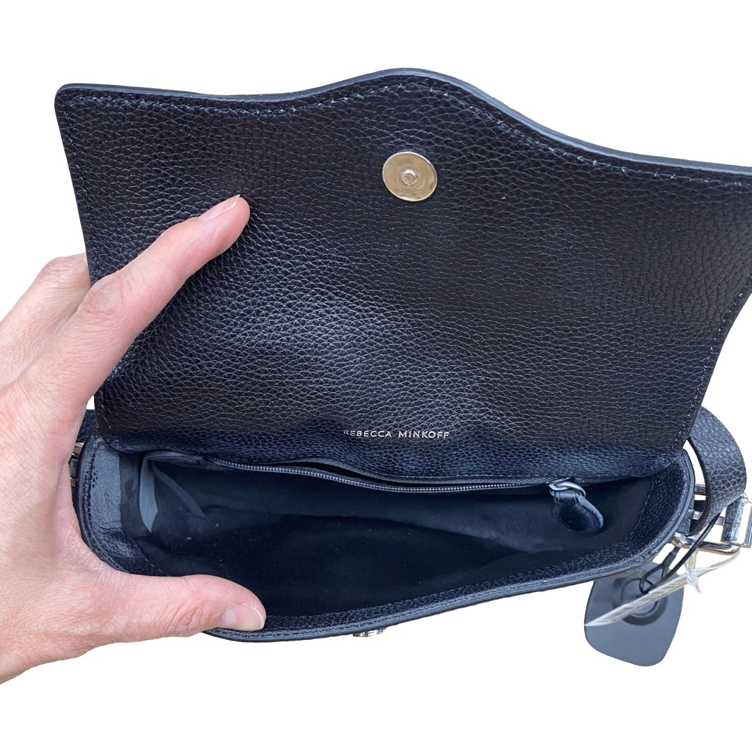 Handbag Designer By Rebecca Minkoff In Black, Size:Small