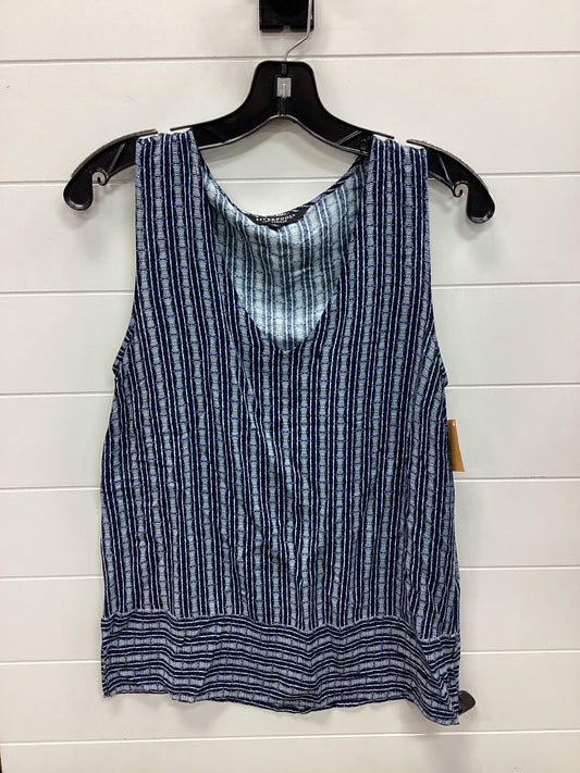 Top Sleeveless By Liverpool In Blue, Size:Xs