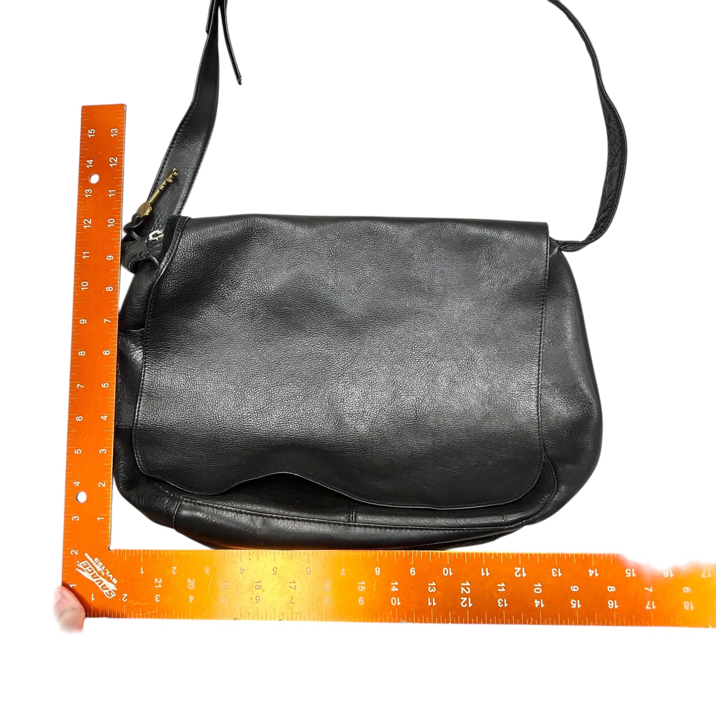 Handbag Leather By Wilsons Leather, Size: Medium