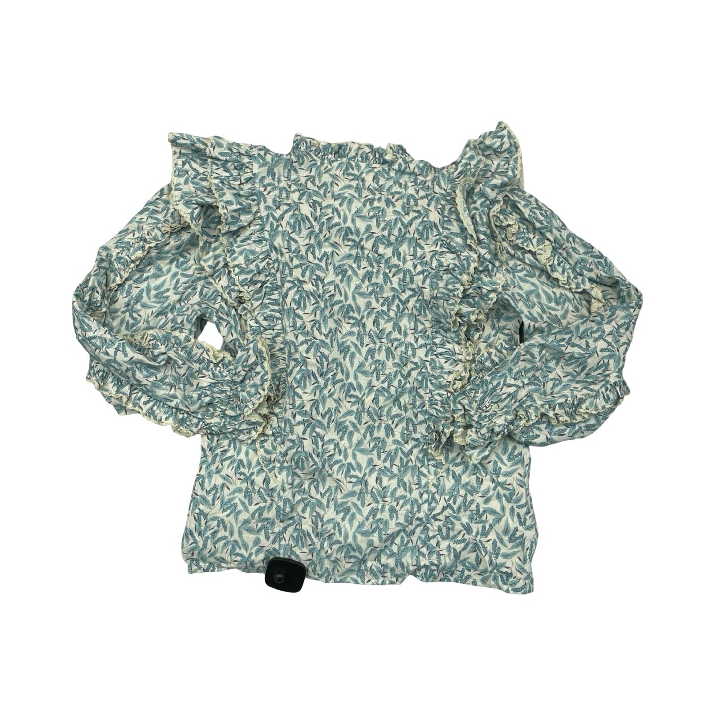 Top Ls By Cmb In Blue & White, Size:Xs