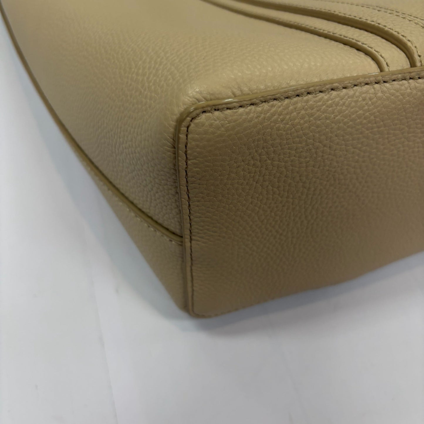 Handbag Leather By Talbots, Size: Large