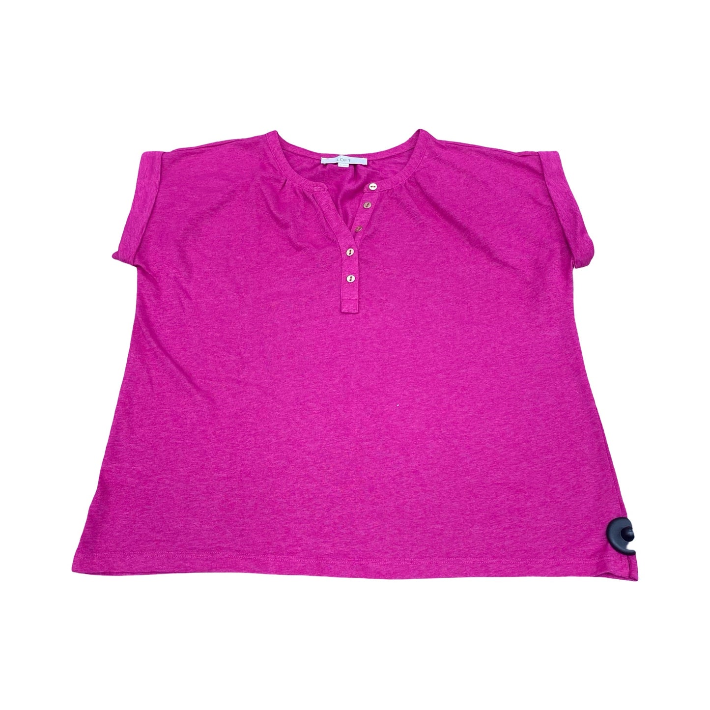 Top Ss By Loft In Pink, Size:M