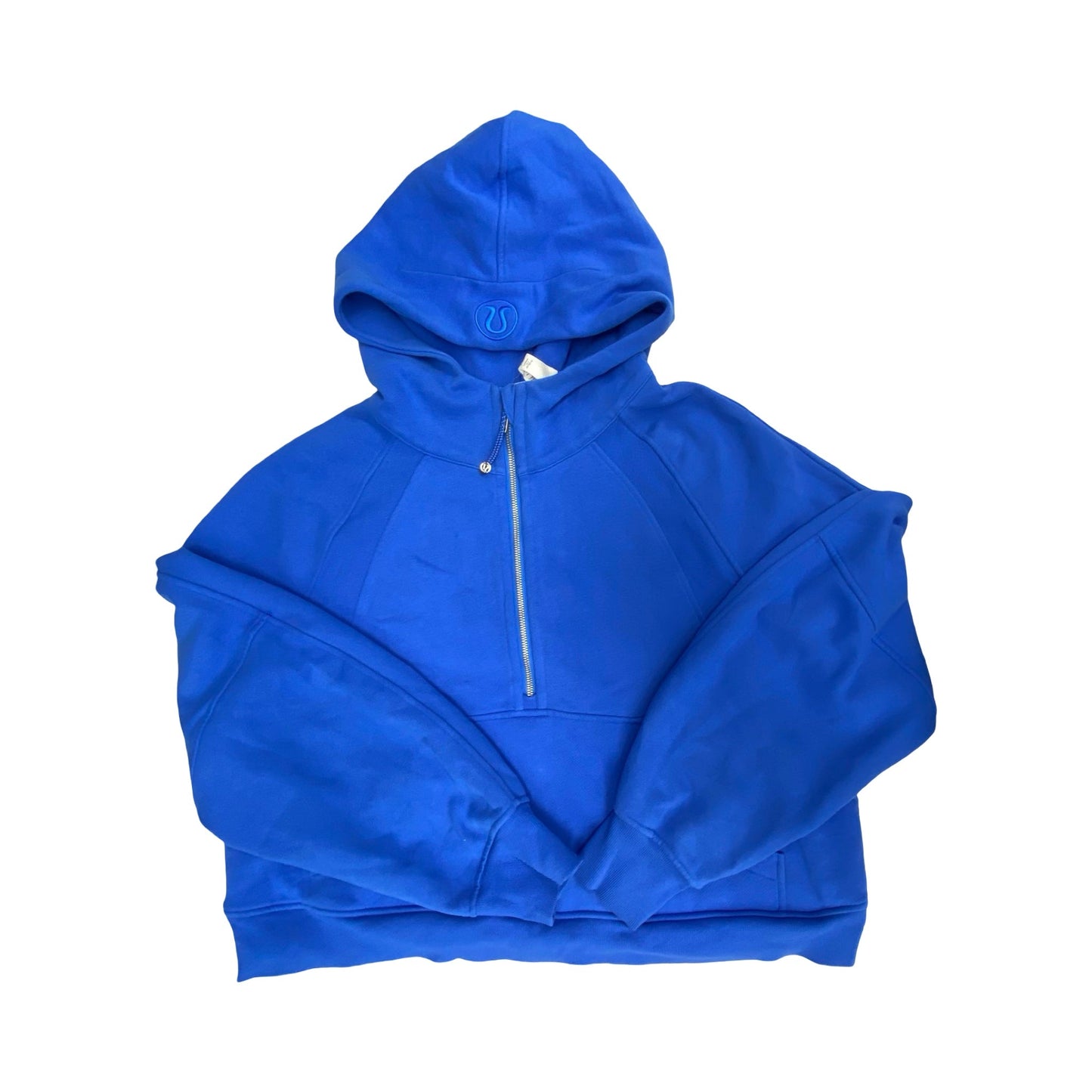Athletic Sweatshirt Hoodie By Lululemon In Blue, Size:Xl