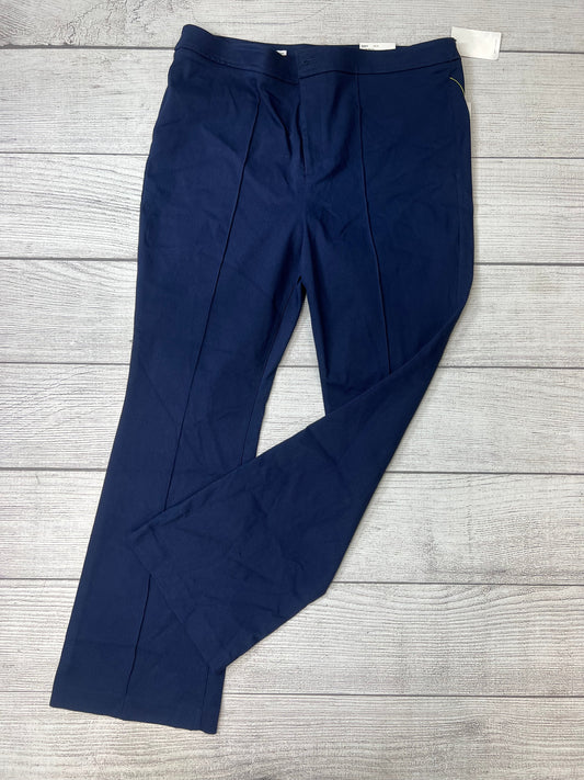 Pants Ankle By Nine West In Blue, Size: Xxl