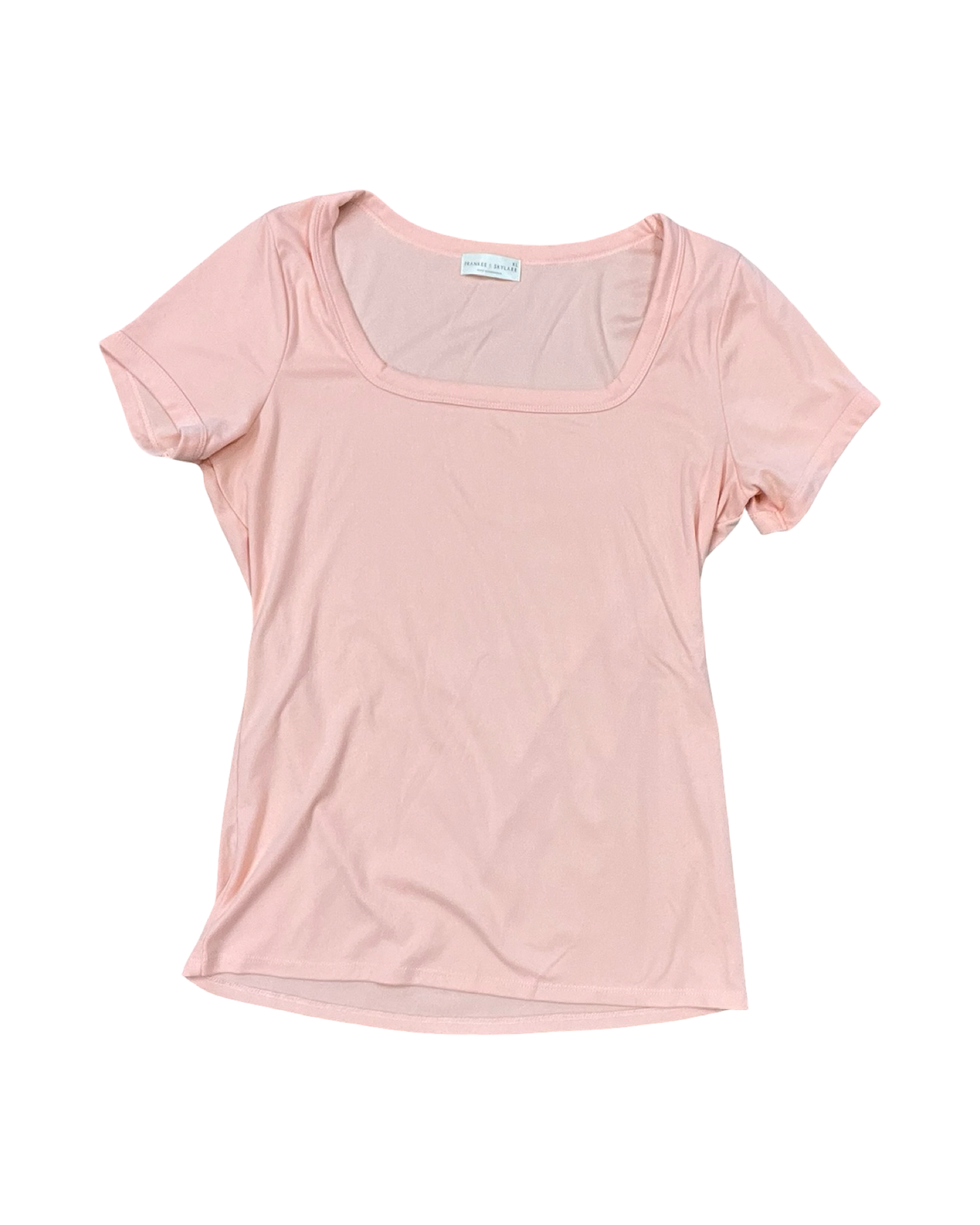 Top Ss By Clothes Mentor In Peach, Size:Xl