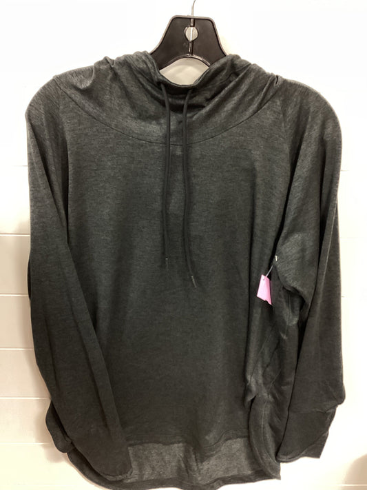 Athletic Top Ls Hoodie By Athleta In Grey, Size:1X