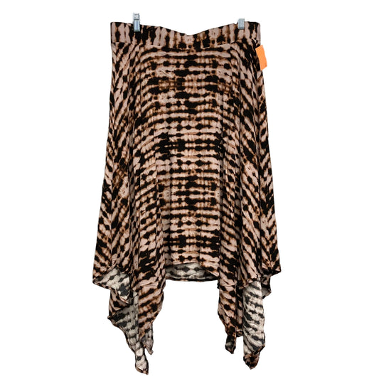 Skirt Midi By Torrid In Tie Dye Print, Size:12