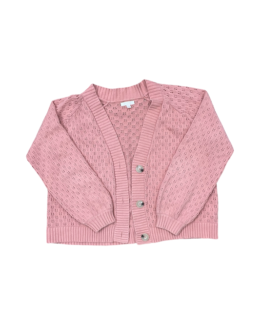 Cardigan By Lc Lauren Conrad In Peach, Size:1X