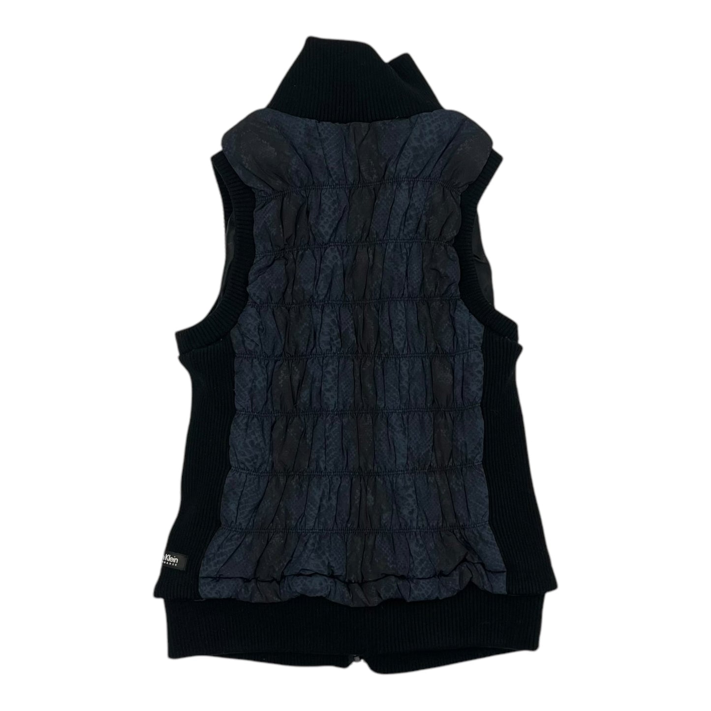 Vest Puffer & Quilted By Calvin Klein Performance In Snakeskin Print, Size:M