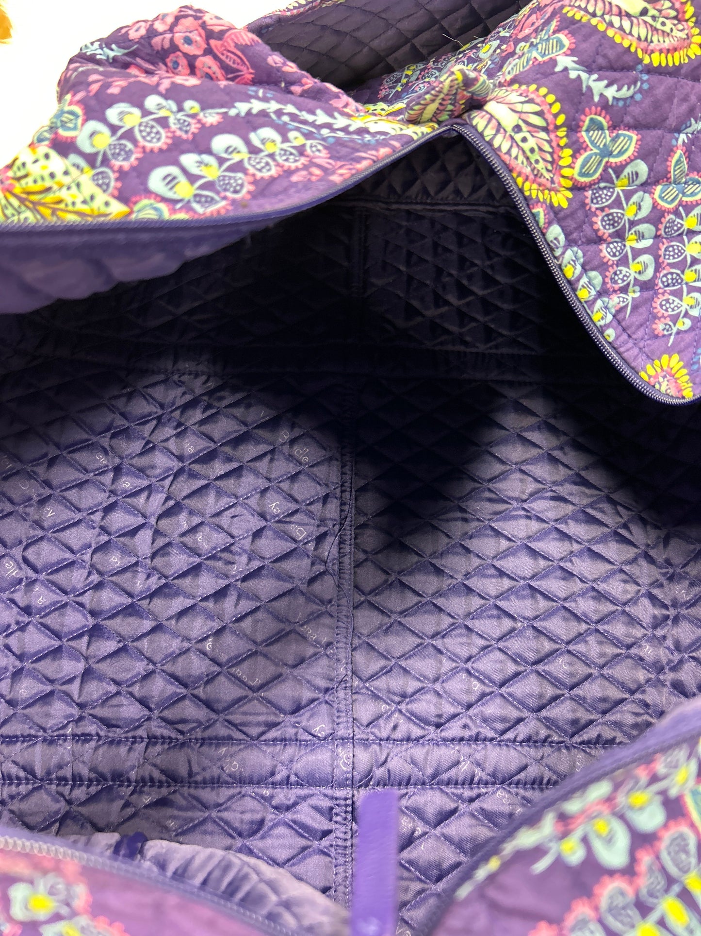Tote By Vera Bradley In Purple, Size:Large