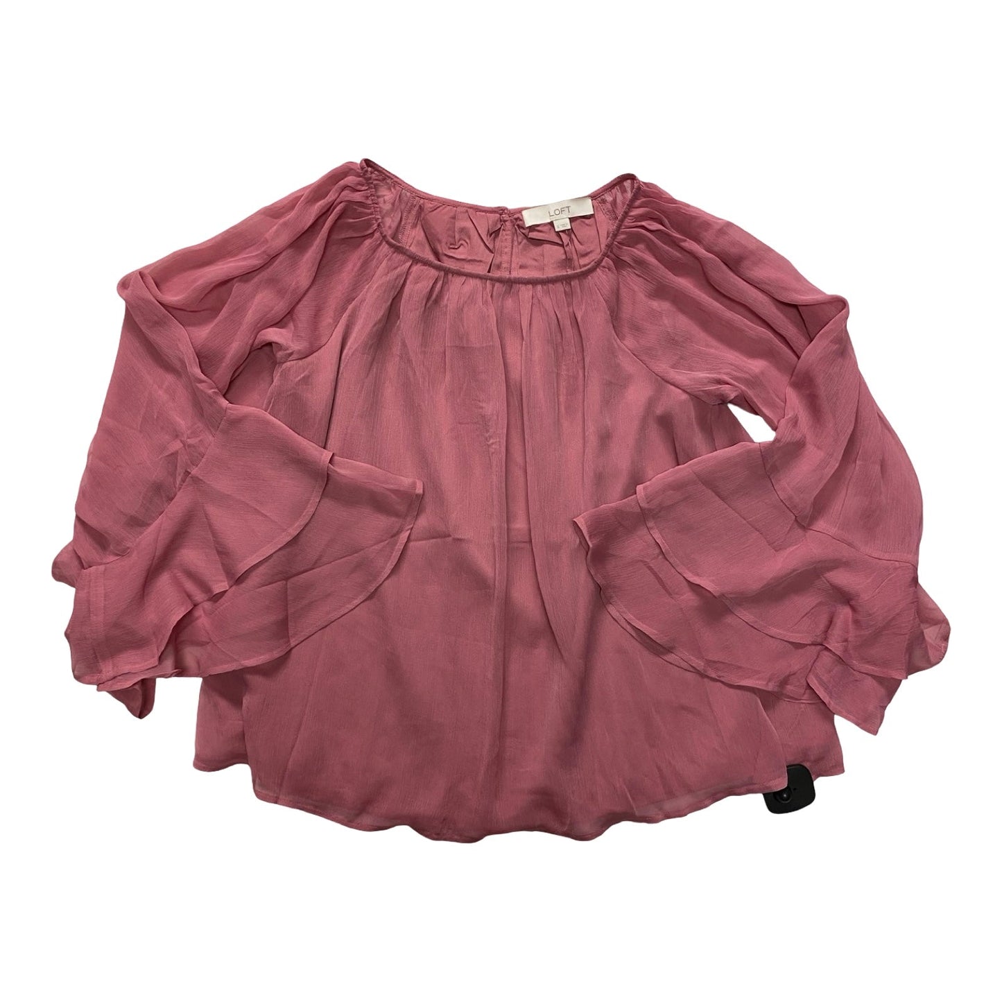 Top Ls By Loft In Pink, Size:S