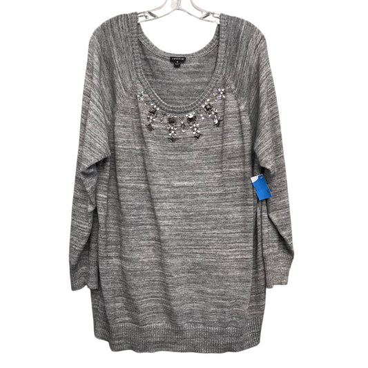 Top Ls By Torrid In Grey, Size:3X