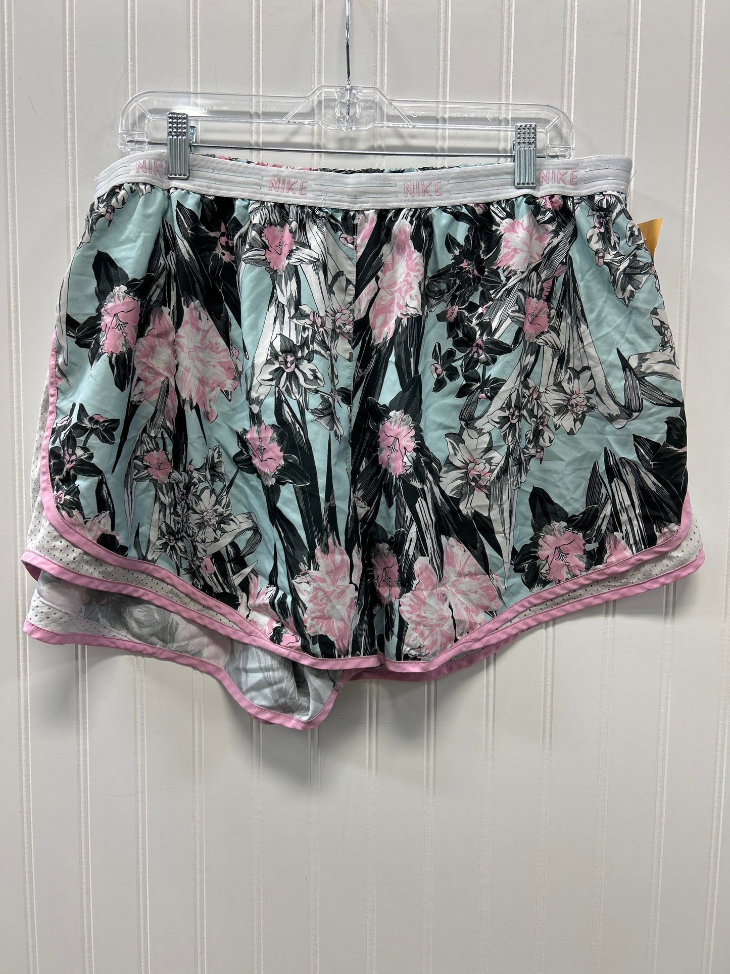 Athletic Shorts By Nike Apparel In Blue, Size:2X