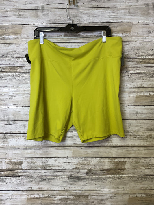 Athletic Shorts By Express In Green, Size:Xl