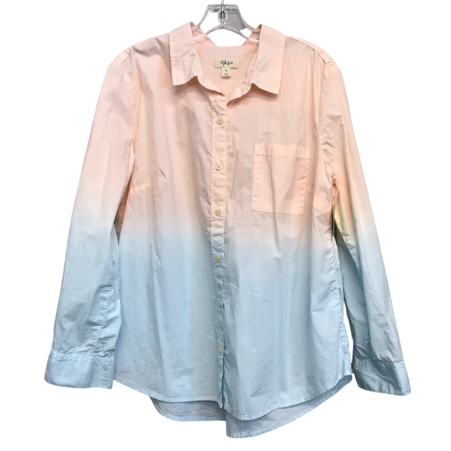 Top Ls By Style And Company In Pink, Size:Xl